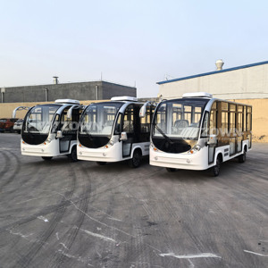 Navette d'hôtel de luxe, voiture électrique de tourisme avec sièges confortables, 23 places, moteur AC 72V 7,5 kW, bus touristique électrique - Product Image 2