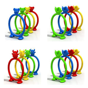 थोक बच्चों के कार्टून जानवरों शैक्षिक रिंग खिलौना किंडरगार्टन बच्चों के लिए संवेदी प्लास्टिक सुरंग - Product Image 3