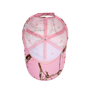 Nuovo-In Rosa Camo Berretto da Baseball, Personalizzato Morire 6 Pannello Camo Cap <span class=keywords><strong>Polo</strong></span> Sweatband - Product Image 5