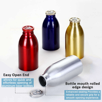 Canette de bière en aluminium 500ml 330ml Bouteille de bière Ring-Pull Can Bouteilles de boissons pour boissons alcoolisées Liqueur