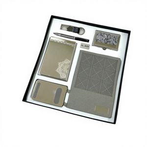 Libreta Flexible Tamaño A5, Soporte Móvil Plegable de Acero, Acabado Espejo, Base Antideslizante, Bolígrafo Ejecutivo, Gancho Inteligente, Tarjetero, Logotipo Personalizado - Product Image 1