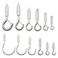 Pince universelle en laiton pour câbles en cuivre Pince réglable pour peinture Crochet de suspension Tête de tension Crochet d'éclairage Pince pour câbles