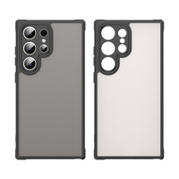 Coque arrière mate effet soie TPU+PC antichoc robuste givrée pour téléphone portable sans support pour HONOR 600 SMART