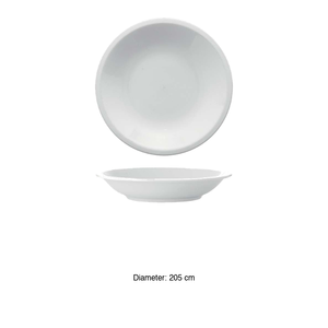 Assiette creuse Roma 20,5 cm Saturnia - Product Image 3