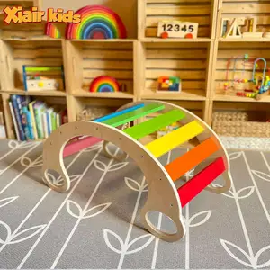 Xiair Montessori เก้าอี้โยกโยกของเล่นสำหรับเด็กวัยหัดเดิน