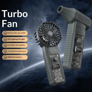 Wholesale New Violent Jet Portable <b>Handheld</b> <b>Fan</b> with 8000mAh Battery Powerful for Outdoor Camping - Product Image 4