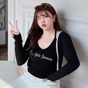 ชุดเดรสคาร์ดิแกนวิสโคสสีดำล้วนสำหรับผู้หญิงไซส์ใหญ่ รุ่น Runqi N8736 พร้อมผ้าคลุมกันแดดเนื้อผ้าไหมบางนุ่มแบบสายเดี่ยว - Product Image 2