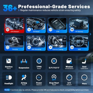 Outil de diagnostic automobile Android Xtool D7, machine de programmation de diagnostic de véhicule, purge du liquide de refroidissement, 36+ fonctions, écran 7 pouces FCA - Product Image 5