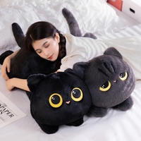 Boneka Anjing Super Lembut Bahan Plush Isi Kapas PP, Bantal Anjing Lucu untuk Hadiah Ulang Tahun Anak