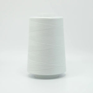 Offre Spéciale – <span class=keywords><strong>Fil</strong></span> à Coudre Blanc Tkt de Haute Qualité, 402 Polyester, 5000 Fils, Ciré, Faible Rétrécissement, Haute Ténacité, Sans Nœuds, Vente en Gros - Product Image 2