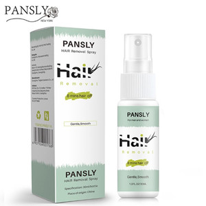 PANSLY mano brazo pierna pecho parte privada solución para el cuidado del cuerpo nutrición suave spray <span class=keywords><strong>de</strong></span> depilación para hombre y mujer - Product Image 1