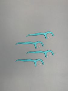 Flosser dentaire biodégradable pour adultes zéro déchet en forme de Y paille de maïs biologique en vrac Pack choix écologique - Product Image 4