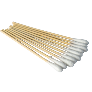 แท่งสำลี<span class=keywords><strong>ป</strong></span>ลอดเชื้อ6 "ได้รับ<span class=keywords><strong>การ</strong></span>รับรอง CE สำลี<span class=keywords><strong>ท</strong></span>างการแพทย์แบบใช้แล้ว<span class=keywords><strong>ท</strong></span>ิ้งพร้อมแท่งไม้ - Product Image 3