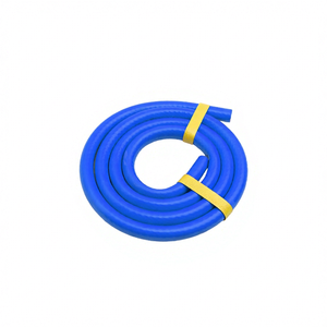 Tuyau de gaz en caoutchouc silicone portable, résistant aux explosions, bleu, sur mesure, 3 couches, 50 m, anti-fuite, certifié SNI, usage résidentiel - Product Image 1