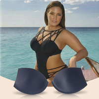 Soutien-gorge grande taille à bonnets profonds pour bikini et sous-vêtements de sport, rembourrage cousu, tailles S-3XL, personnalisation OEM disponible (logo et couleur)