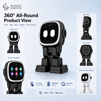 Robot Desktop AI Q100, Robot Pendamping Pintar Berjalan Dua Kaki, Layar Sentuh 2.4 Inci, Panggilan Video, Interaksi Suara, Mainan Grosir