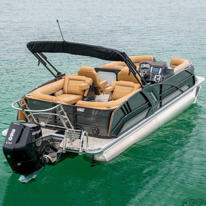 Exquisite Luxury Sightseeing Fishing <b>Yacht</b> Custom-Crafted Pontoon Boat by Factory Experts - Product Image 3