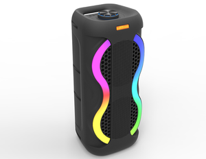 2025 Venda Quente 30W Baixo Sem Fio BT Sound Box Dual 8 Polegada Grandes Alto-falantes Ao Ar Livre DJ Party Karaoke Speaker - Product Image 6