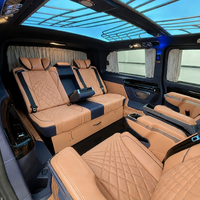 Siège inclinable électrique au design moderne avec éclairage d'ambiance et chargeur sans fil pour siège de voiture MPV de luxe