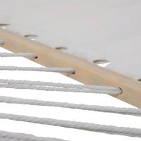 Fauteuil suspendu en hamac moderne en bois pour extérieur, cour, balcon, une personne, avec corde de suspension, pour se détendre