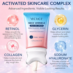 YECUCE PDRN Collagen Retinol Gua Sha Cream: Crema Massaggiante Rassodante e Idratante per Viso e Collo, da Linea della Mascella a Décolleté - Product Image 5