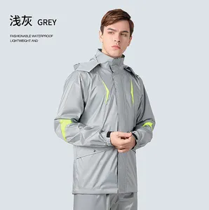 men rain cost and jacket