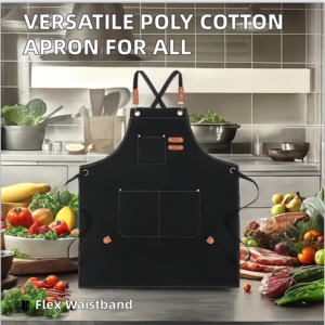 Logotipo personalizado impermeable poliéster afeitado capa <span class=keywords><strong>barba</strong></span> Barbero delantal babero para los hombres - Product Image 5