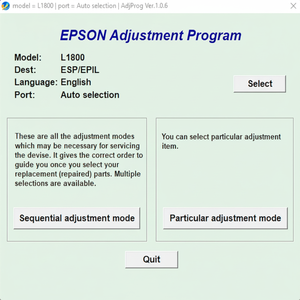 Lector de código Epson L1800 OBD2, escáner de diagnóstico de coche de energía eléctrica, soporte de idioma ruso y español, software de reinicio incluido - Product Image 1