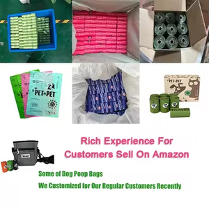 Manufacture Eco Friendly Hot Sale Sustainable <b>Compostable</b> Biodegradable Customized logo Corn Starch Colorful Pet Poop <b>Bag</b> - Product Image 2