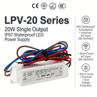OKEY — alimentation électrique 20w 12v DC, transformateur d'alimentation pour pilote LED, vente populaire de haute qualité