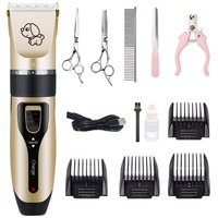 Tondeuse Électrique pour Animaux de Compagnie, Kit de Toilettage pour Chiens et Chats