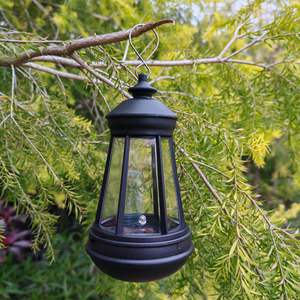 Lampe de paysage rétro DC d'extérieur, lanterne à bougie étanche, guirlande de jardin, décoration de cour, lampe LED portable avec télécommande - Product Image 5