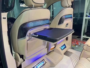 Table pliante pour siège arrière de Mercedes Classe V Vito, derrière le dossier des sièges conducteur et passager de la Classe V Vito W447 - Product Image 2