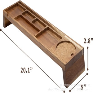 Organizador de Escritorio de Madera Moderno y Minimalista, Rectangular, Multiusos, para Oficina, Hogar, Computadora, Escritorio - Product Image 4