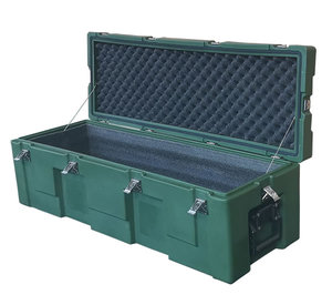 Everest nhà máy bán hàng trực tiếp rotomolding hộp đạn dược thiết bị hộp lưu trữ rpg4034 1020*350*340 mét vỏ lĩnh vực màu xanh lá cây trường hợp PE - Product Image 2