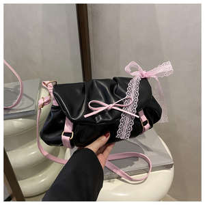 Nuevo bolso de hombro estilo coreano con lazo, bolso de axila para mujer, bolso cruzado - Product Image 2