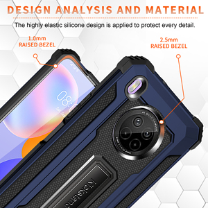 Custodia antiurto per armatura Tschick per <span class=keywords><strong>Huawei</strong></span> Y9A custodie supporto per supporto Cover posteriore magnetica per telefono con anello per auto per <span class=keywords><strong>Huawei</strong></span> Y9A P40 P30 Luxury - Product Image 6