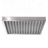 Nouveau filtre à air métallique lavable, efficacité G3, résistant aux hautes températures, pour hotte aspirante, climatisation centrale, four, ventilation, durable, réutilisable