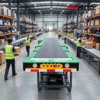 Factory Direct Customizable Telescopic Belt Conveyor for Container Loading Unloading Cargo for Logistics