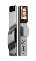 Usine Multi Langue WiFi Smart Lock 3D Visage Visuel Interphone Serrure De Porte Avec Tuya Smart App À Distance PST-F7 De Déverrouillage Actif