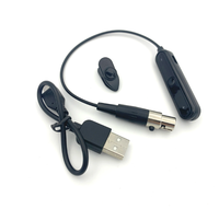 XLR 3Pin adaptor Bluetooth Mini, Handsfree nirkabel penerima untuk AKG K182 K275 K371 K7XX K245 M220 headphone