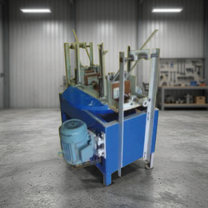 Máquina Cortadora Redonda Automática de Bambú de Doble Estación Garnet Tools con Motor y Caja de Cambios 240V para Procesamiento de Productos de Frijol - Product Image 3