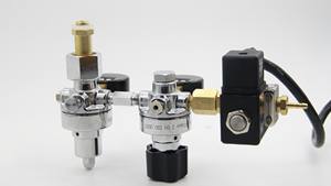 DEM FR2802 Ajuste Regulador de <span class=keywords><strong>CO2</strong></span> de doble etapa Medidor de flujo Regulador de <span class=keywords><strong>Co2</strong></span> de doble etapa Casa verde agrícola con solenoide - Product Image 6