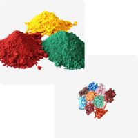 Fer couleur poudre paillis colorant
