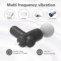 YLove Mini pistolet de massage portable, stimulateur de mamelons vibrant à 10 modes, vibromasseur pour adultes en silicone souple de qualité alimentaire, jouet sexuel pour femmes OEM/ODM