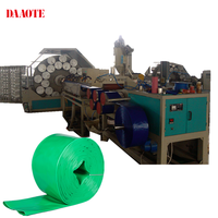 Machine de fabrication de tuyaux plats renforcés en TPU, NBR, PVC, PU, polyester, pour le lavage à contre-courant