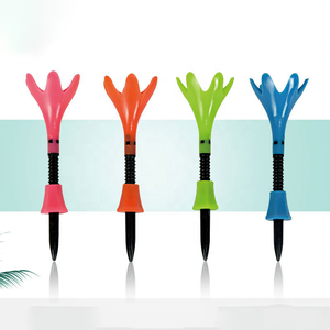 Soporte de Pelotas de Golf Ecológico con Forma de Pétalo, Personalizable con Marca, Múltiples Colores, Altura Ajustable de 80 mm, Elegante y de Plástico - Product Image 4