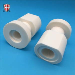 Ingénierie du filetage de la machine <span class=keywords><strong>99</strong></span> <span class=keywords><strong>99</strong></span>.5 Tubes en céramique d'alumine Al2O3 Cylindre à air d'usinage - Product Image 3