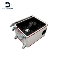 Nettoyeur laser à impulsions, machine de décapage de la rouille au laser, 100W 200W, machine de nettoyage au laser à fibre portable à main