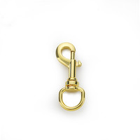 Boucle à anneau en D, grands fermoirs à homard, déclencheur pivotant, mousqueton à œil rond solide, boulon coulissant pour porte-monnaie, porte-clés, accessoires
